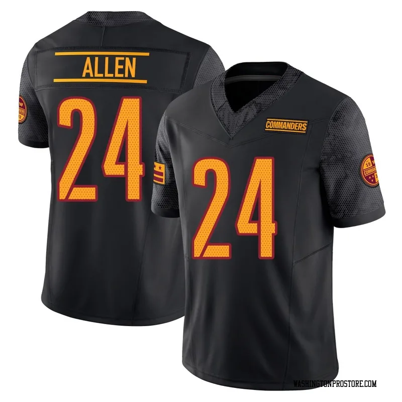 Black Youth Kazmeir Allen Washington Commanders Limited Vapor F.U.S.E. Jersey