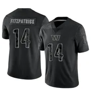 Black Youth Ryan Fitzpatrick Washington Commanders Limited Reflective Jersey