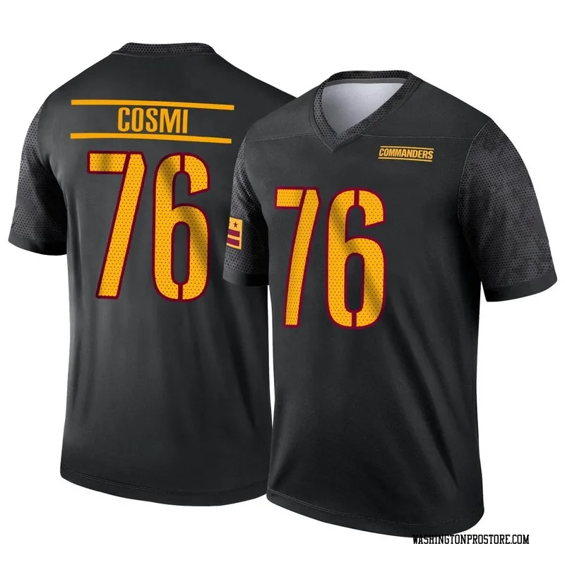 Black Youth Sam Cosmi Washington Commanders Legend Alternate Jersey