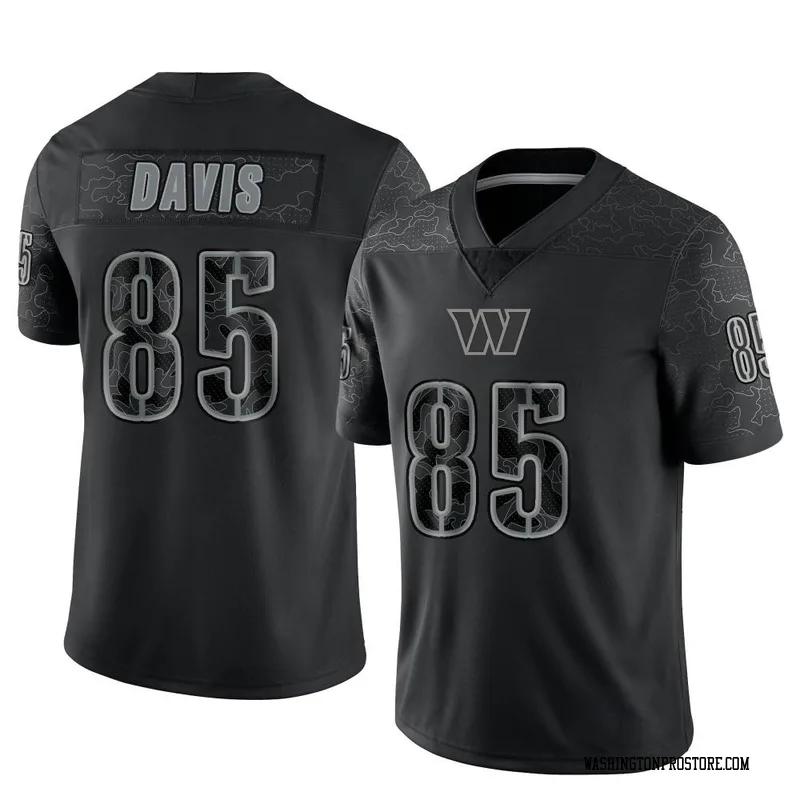 Black Youth Vernon Davis Washington Commanders Limited Reflective Jersey