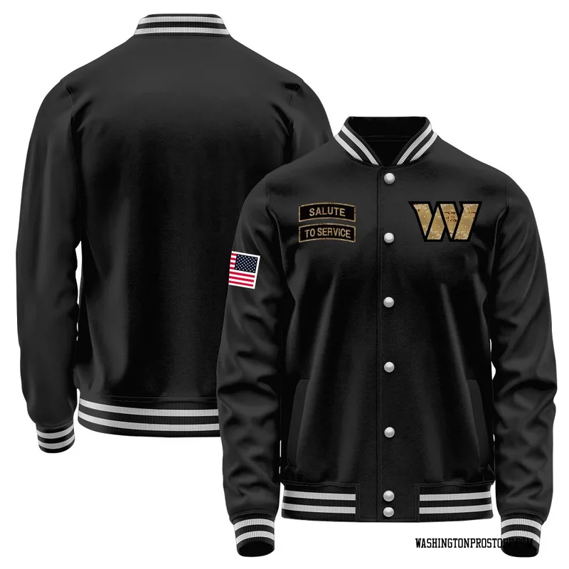 Black Youth Washington Commanders Salute to Service Sideline Performance Jacket
