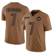 Brown Men's Joe Theismann Washington Commanders Limited 2023 Salute To Service Jersey