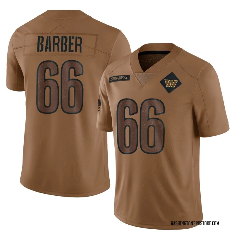 Brown Men's Ricky Barber Washington Commanders Limited 2023 Salute To Service Jersey