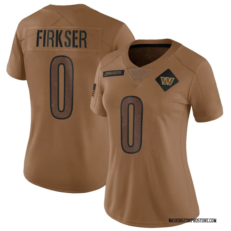 Brown Women's Anthony Firkser Washington Commanders Limited 2023 Salute To Service Jersey