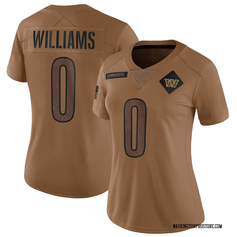 Brown Women's Antonio Williams Washington Commanders Limited 2023 Salute To Service Jersey