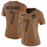 Brown Women's Joe Theismann Washington Commanders Limited 2023 Salute To Service Jersey