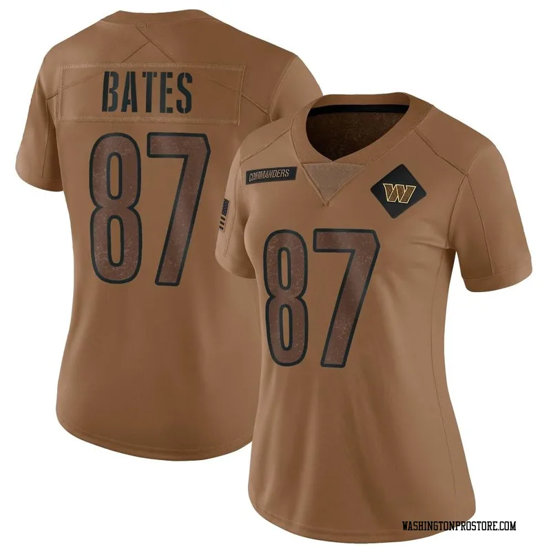 Brown Women's John Bates Washington Commanders Limited 2023 Salute To Service Jersey
