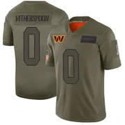 Camo Men's Ahkello Witherspoon Washington Commanders Limited 2019 Salute to Service Jersey