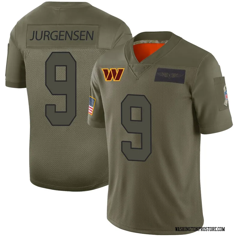 Camo Men's Sonny Jurgensen Washington Commanders Limited 2019 Salute to Service Jersey