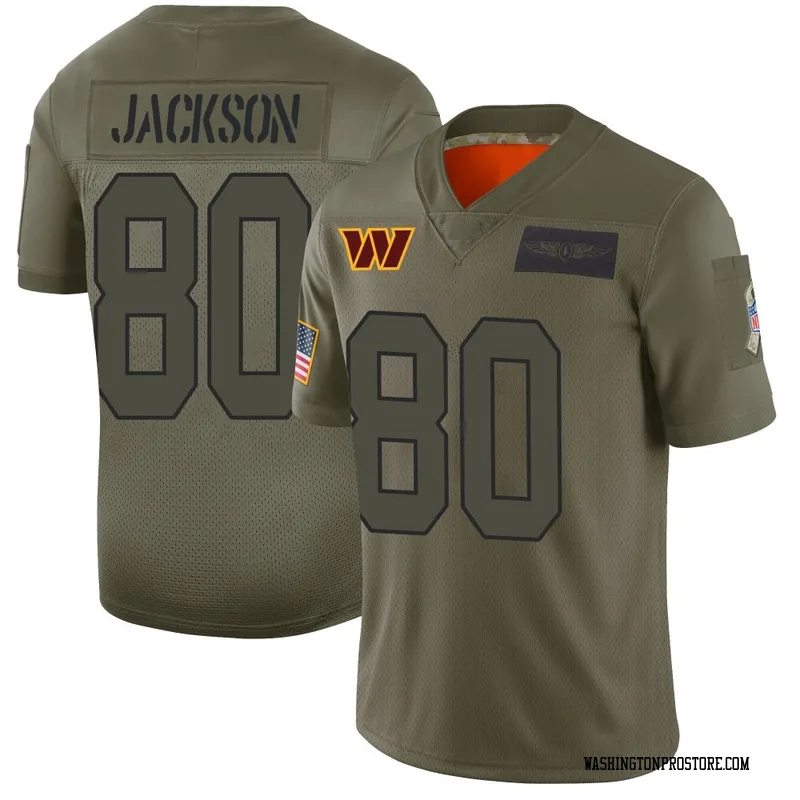 Camo Men's Tyree Jackson Washington Commanders Limited 2019 Salute to Service Jersey