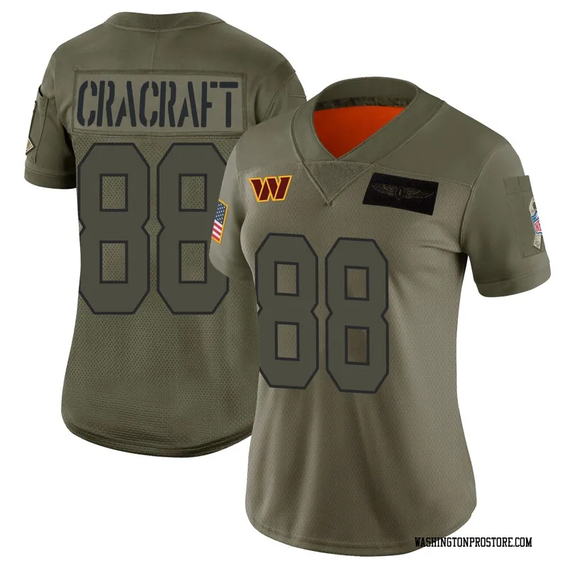 Camo Women's River Cracraft Washington Commanders Limited 2019 Salute to Service Jersey