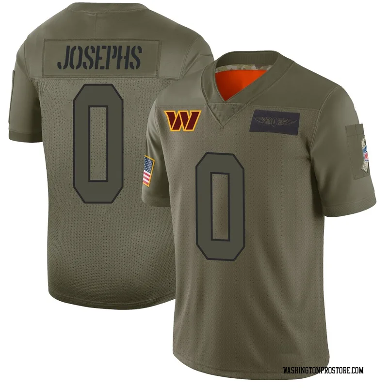 Camo Youth Joshua Josephs Washington Commanders Limited 2019 Salute to Service Jersey