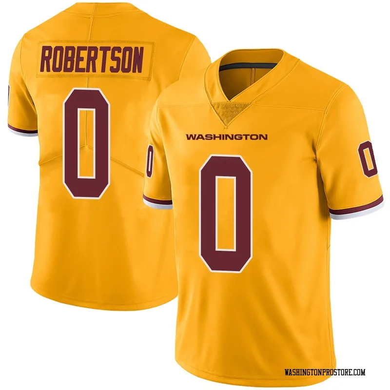 Gold Men's Amik Robertson Washington Commanders Limited Color Rush Jersey