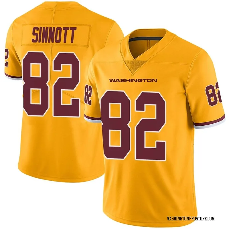Gold Men's Ben Sinnott Washington Commanders Limited Color Rush Jersey