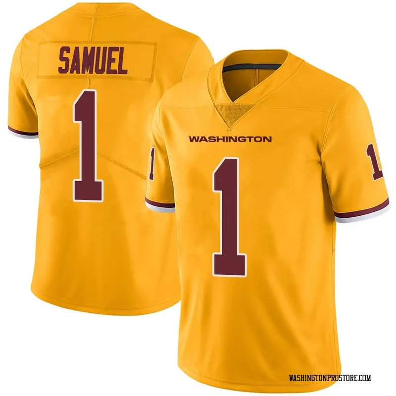 Gold Men's Deebo Samuel Washington Commanders Limited Color Rush Jersey
