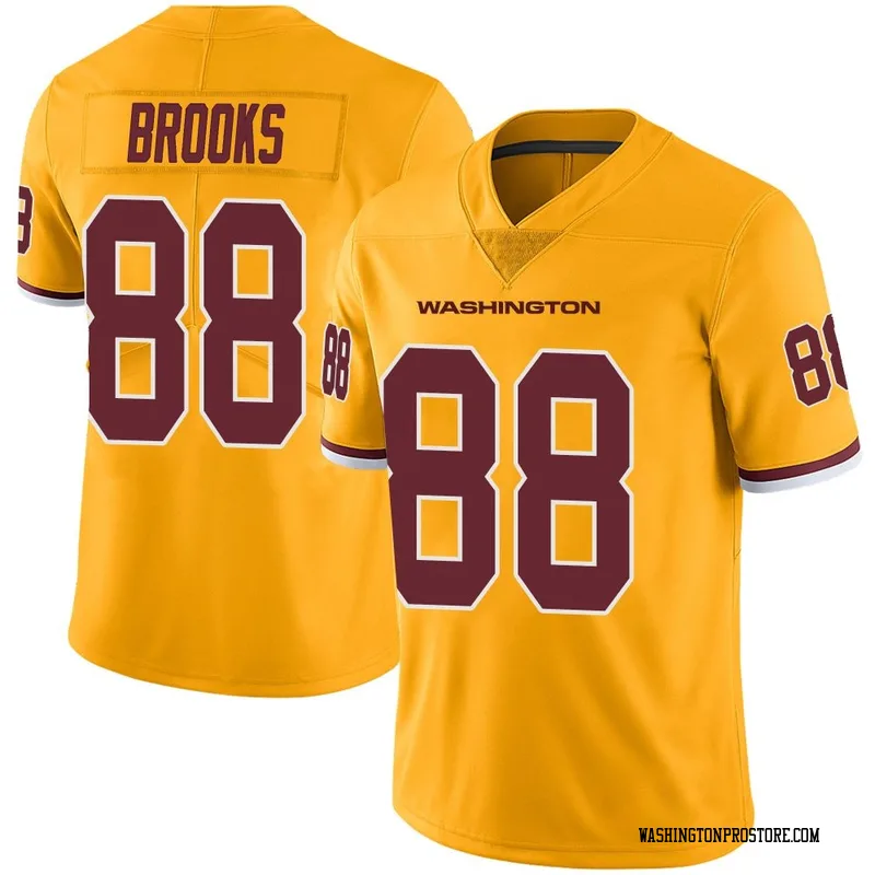 Gold Men's Ja'Corey Brooks Washington Commanders Limited Color Rush Jersey