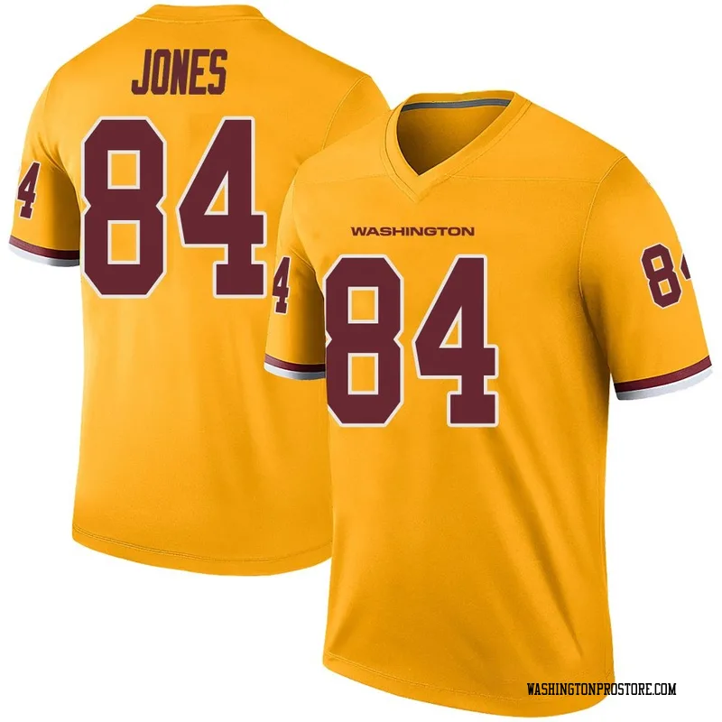 Gold Men's Jacoby Jones Washington Commanders Legend Color Rush Jersey