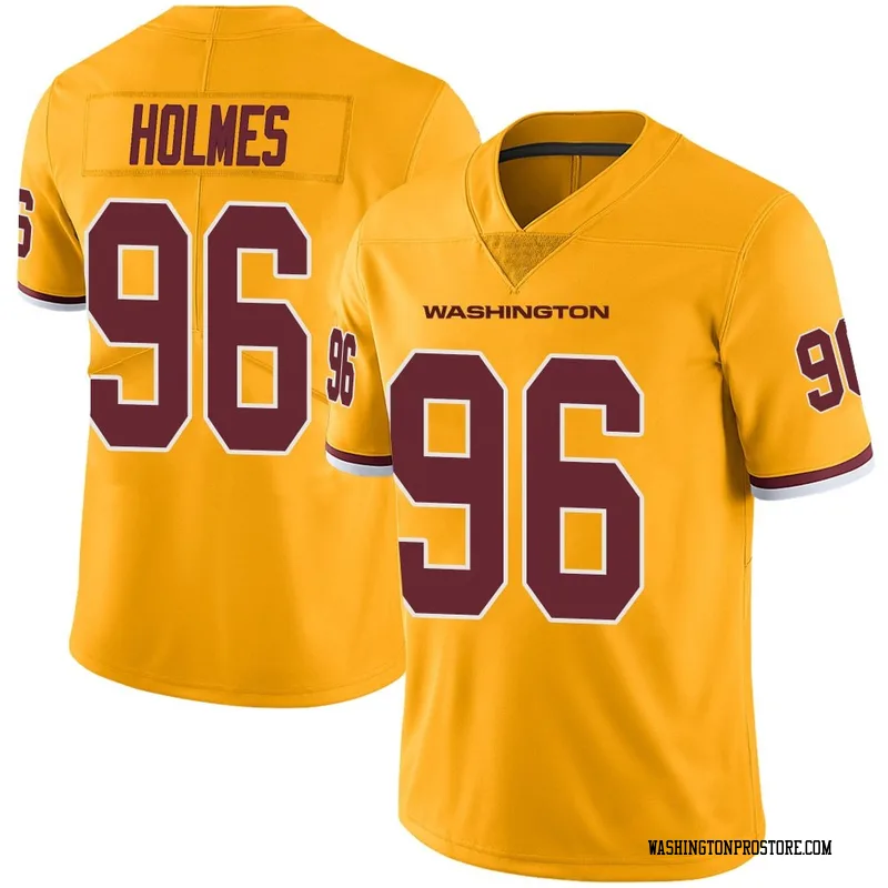 Gold Men's Jalyn Holmes Washington Commanders Limited Color Rush Jersey