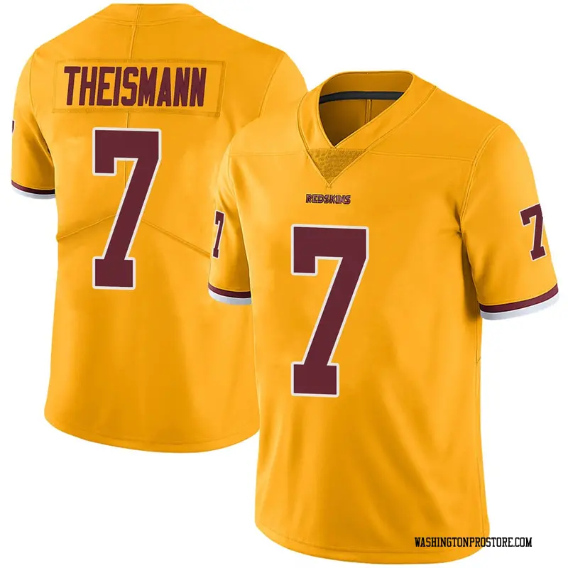 Gold Men's Joe Theismann Washington Football Team Limited...
