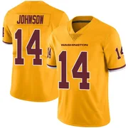 Gold Men's Josh Johnson Washington Commanders Limited Color Rush Jersey