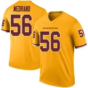 Gold Men's Kain Medrano Washington Commanders Legend Color Rush Jersey