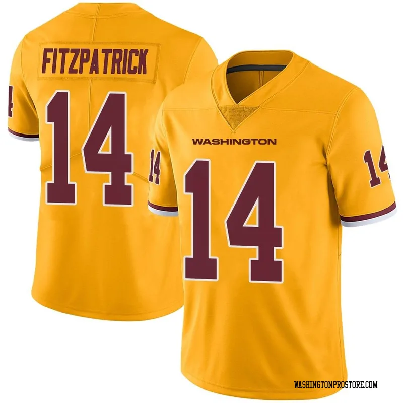 Gold Men's Ryan Fitzpatrick Washington Commanders Limited Color Rush Jersey
