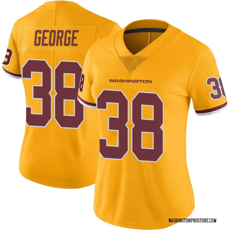 Gold Women's Allan George Washington Commanders Limited Color Rush Jersey