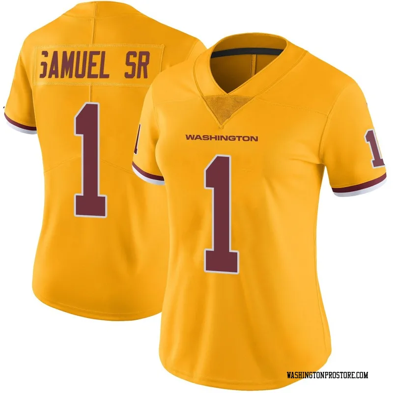 Gold Women's Deebo Samuel Sr. Washington Commanders Limited Color Rush Jersey