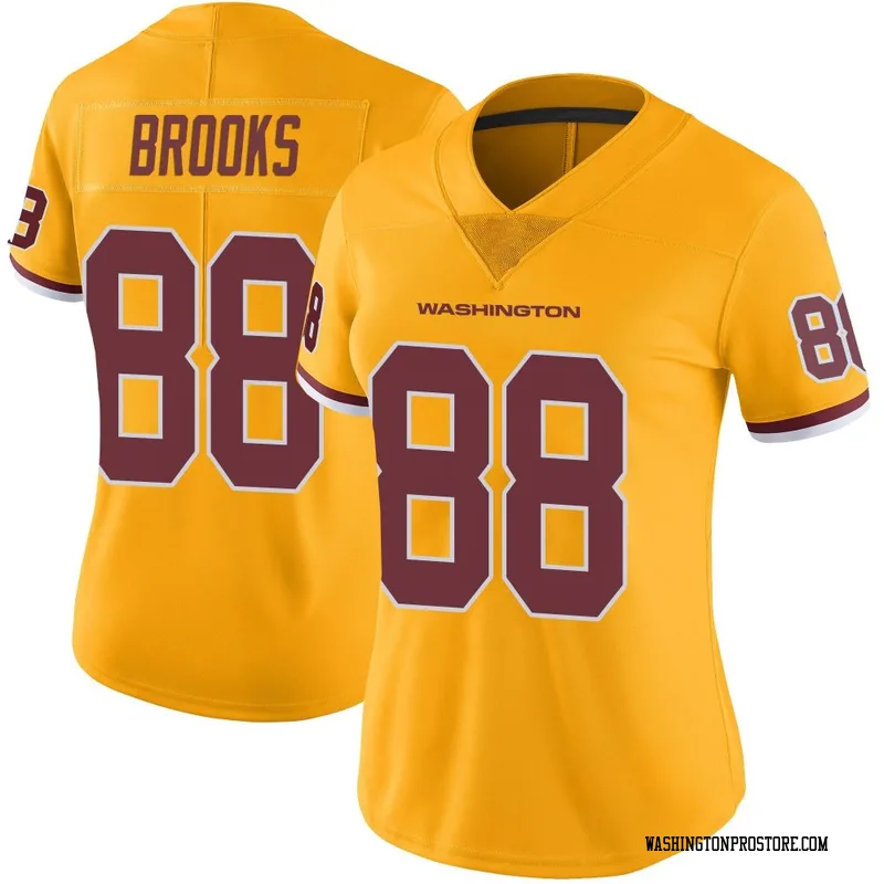 Gold Women's Ja'Corey Brooks Washington Commanders Limited Color Rush Jersey