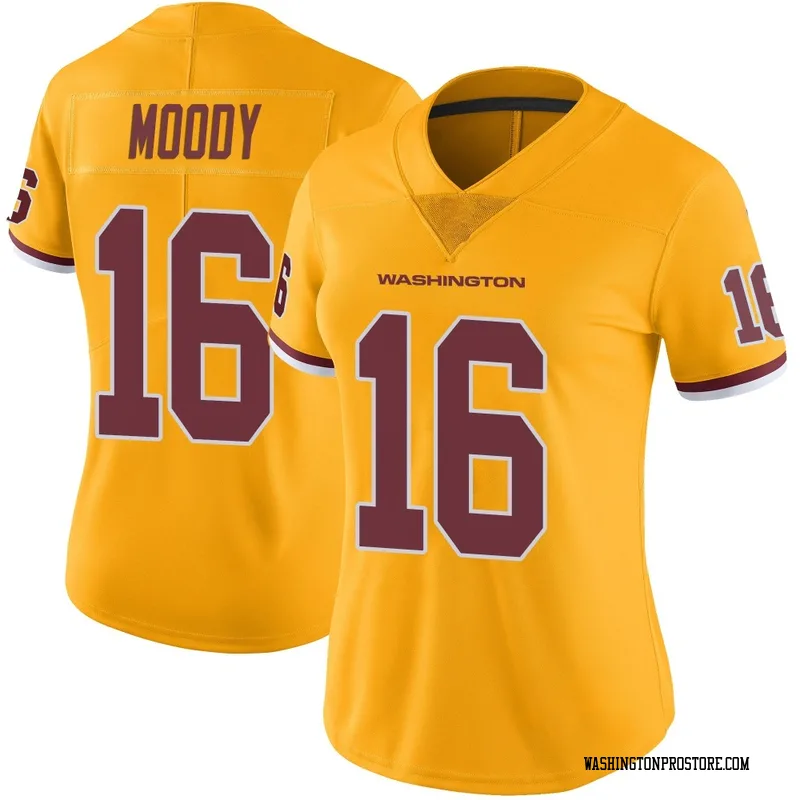 Gold Women's Jake Moody Washington Commanders Limited Color Rush Jersey
