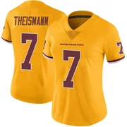 Gold Women's Joe Theismann Washington Commanders Limited Color Rush Jersey