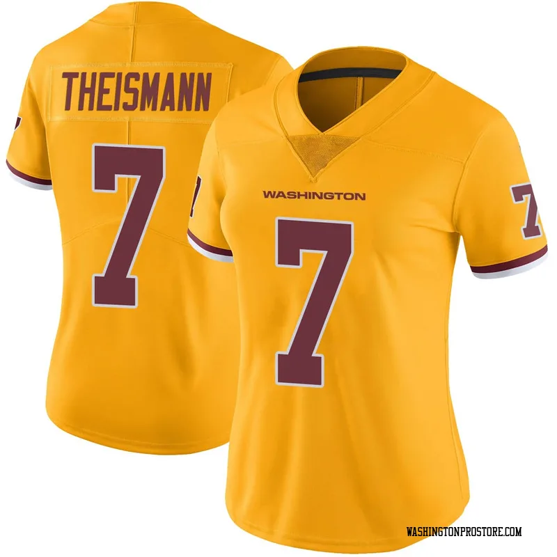Gold Women's Joe Theismann Washington Commanders Limited Color Rush Jersey