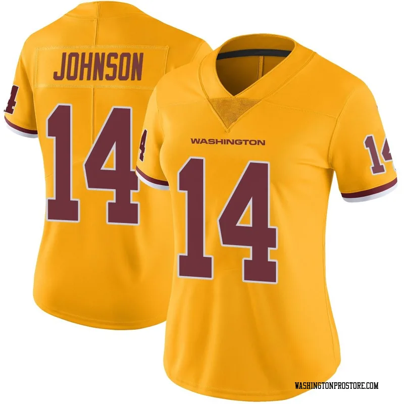 Gold Women's Josh Johnson Washington Commanders Limited Color Rush Jersey