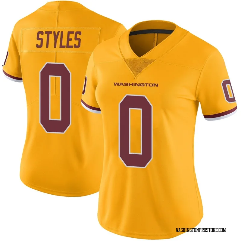 Gold Women's Sonny Styles Washington Commanders Limited Color Rush Jersey