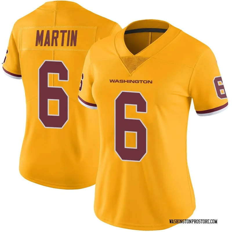 Gold Women's Tay Martin Washington Commanders Limited Color Rush Jersey