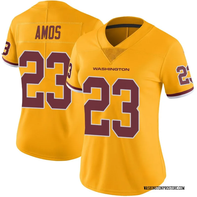 Gold Women's Trey Amos Washington Commanders Limited Color Rush Jersey