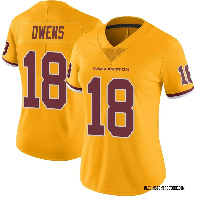 Gold Women's Tyler Owens Washington Commanders Limited Color Rush Jersey