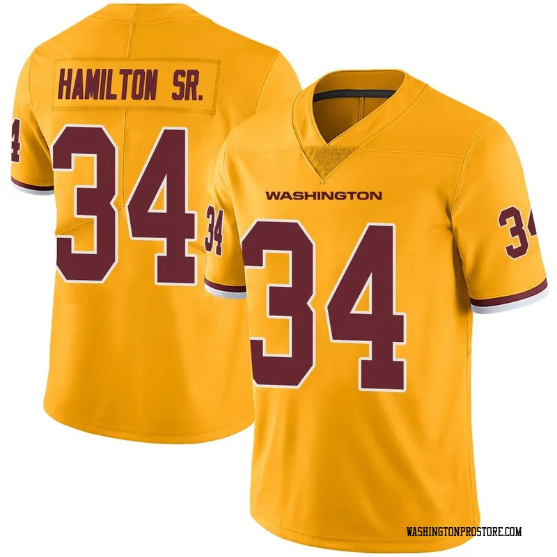 Gold Youth Antonio Hamilton Sr. Washington Commanders Limited Color Rush Jersey