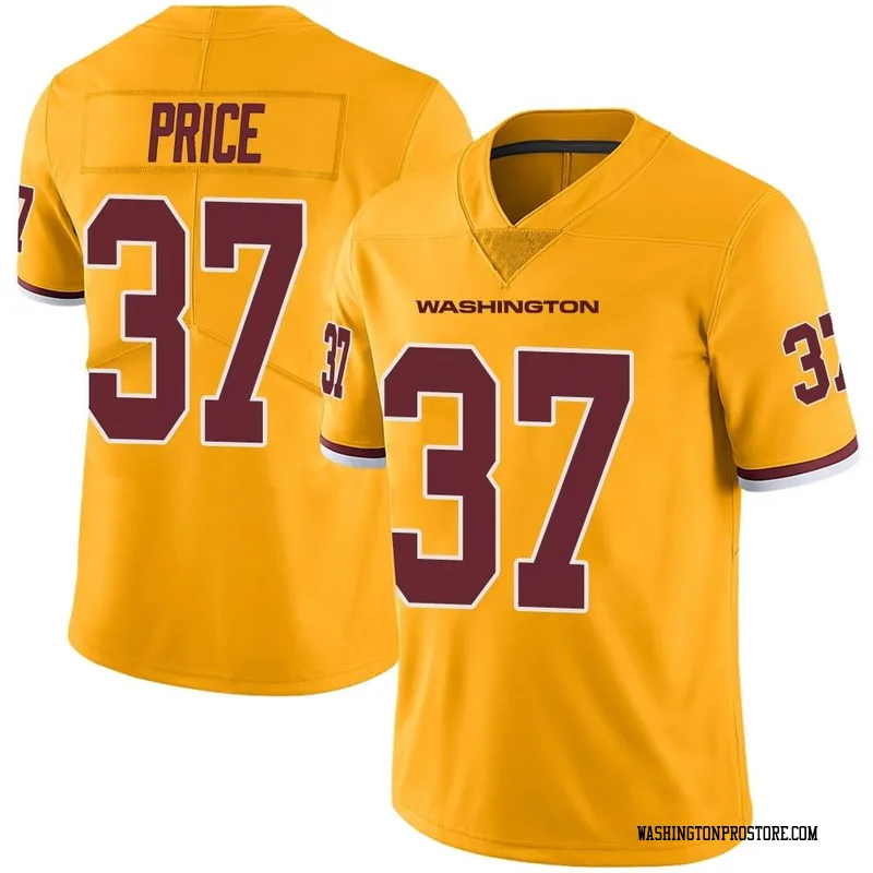 Gold Youth Bobby Price Washington Commanders Limited Color Rush Jersey