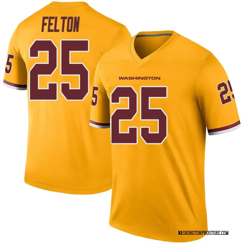 Gold Youth Demetric Felton Washington Commanders Legend Color Rush Jersey
