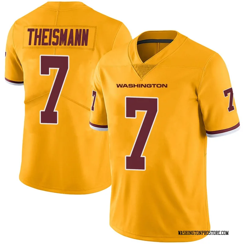 Gold Youth Joe Theismann Washington Commanders Limited Color Rush Jersey