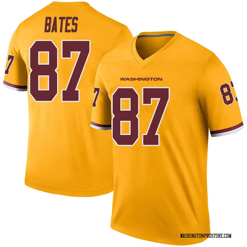 Gold Youth John Bates Washington Commanders Legend Color Rush Jersey