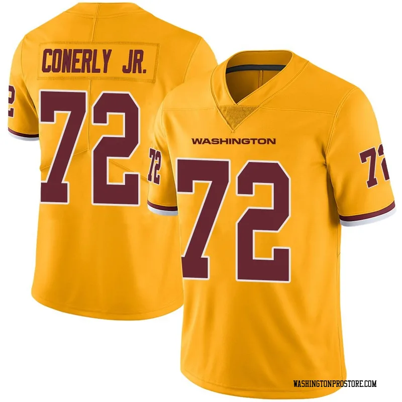 Gold Youth Josh Conerly Jr. Washington Commanders Limited Color Rush Jersey