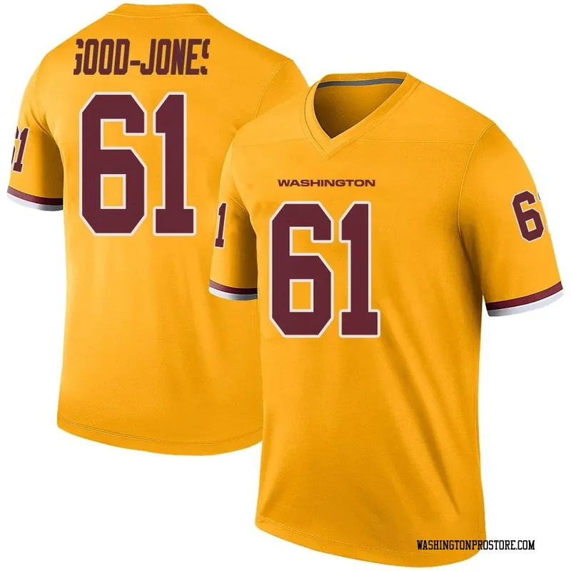Gold Youth Julian Good-Jones Washington Commanders Legend Color Rush Jersey