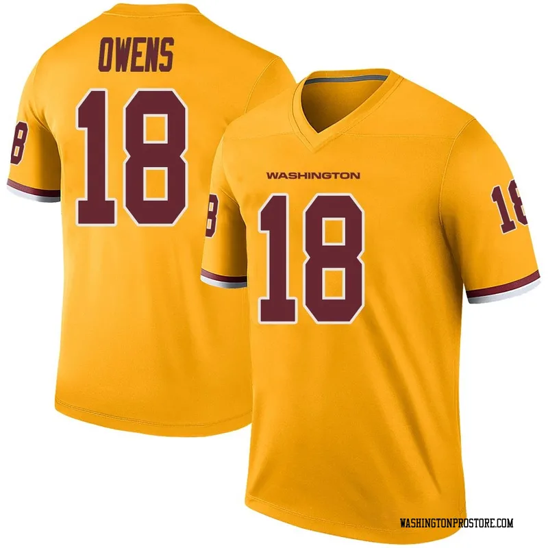 Gold Youth Tyler Owens Washington Commanders Legend Color Rush Jersey