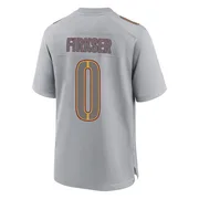Gray Men's Anthony Firkser Washington Commanders Game Atmosphere Fashion Jersey
