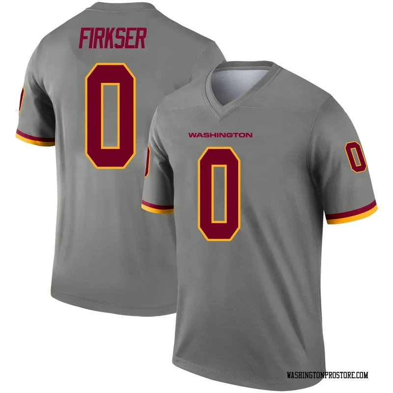 Gray Men's Anthony Firkser Washington Commanders Legend Inverted Jersey