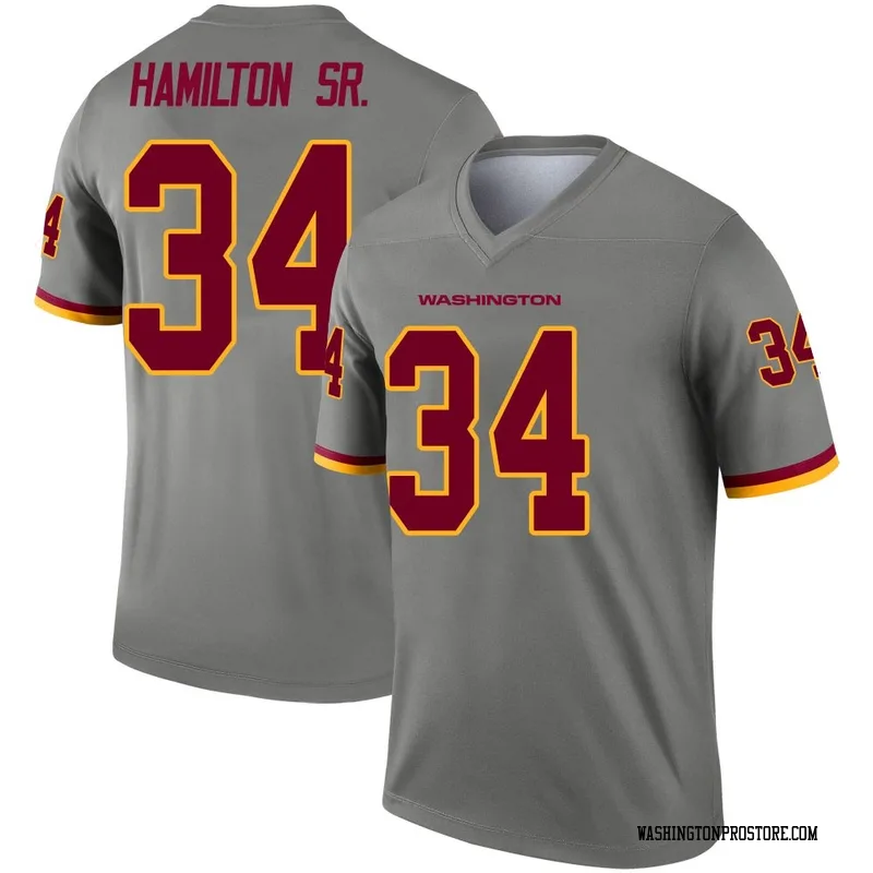 Gray Men's Antonio Hamilton Sr. Washington Commanders Legend Inverted Jersey
