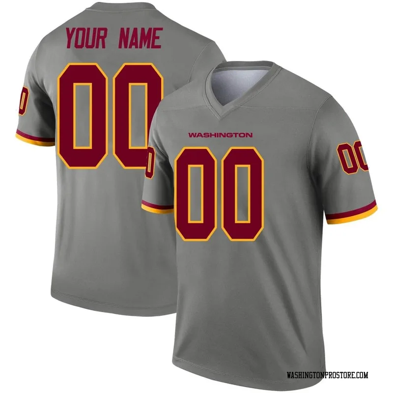 custom redskins jersey