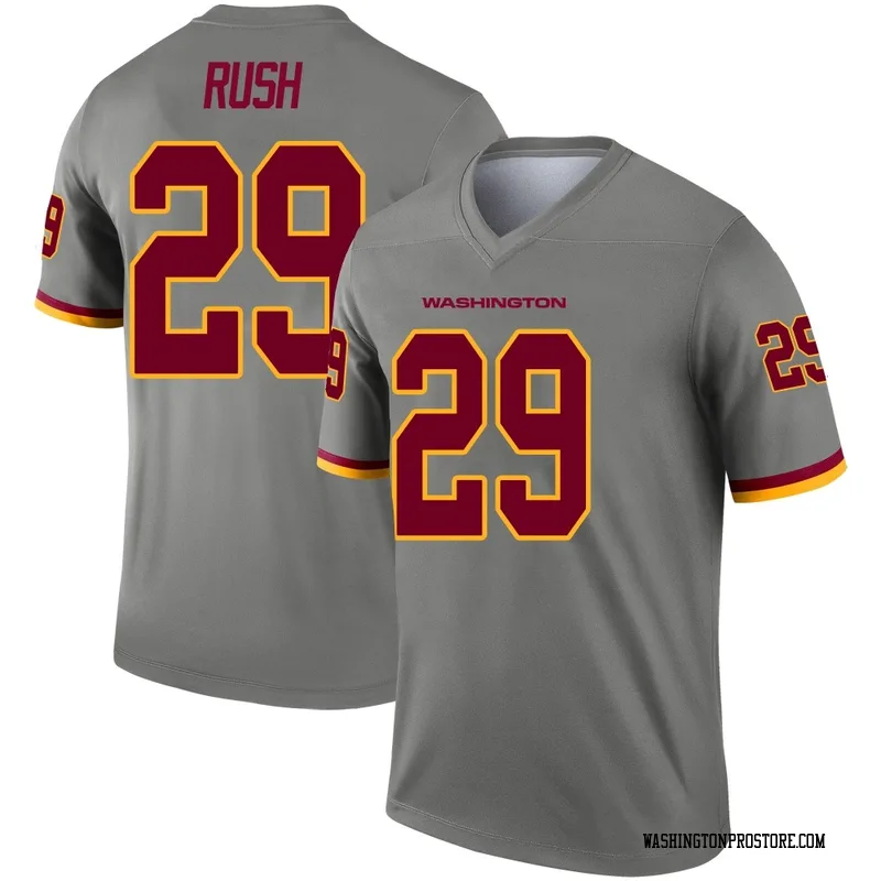 Gray Men's Darius Rush Washington Commanders Legend Inverted Jersey
